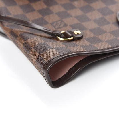 Louis Vuitton Damier Ebene Neo Neverfull MM Rose Ballerine 10 of 15