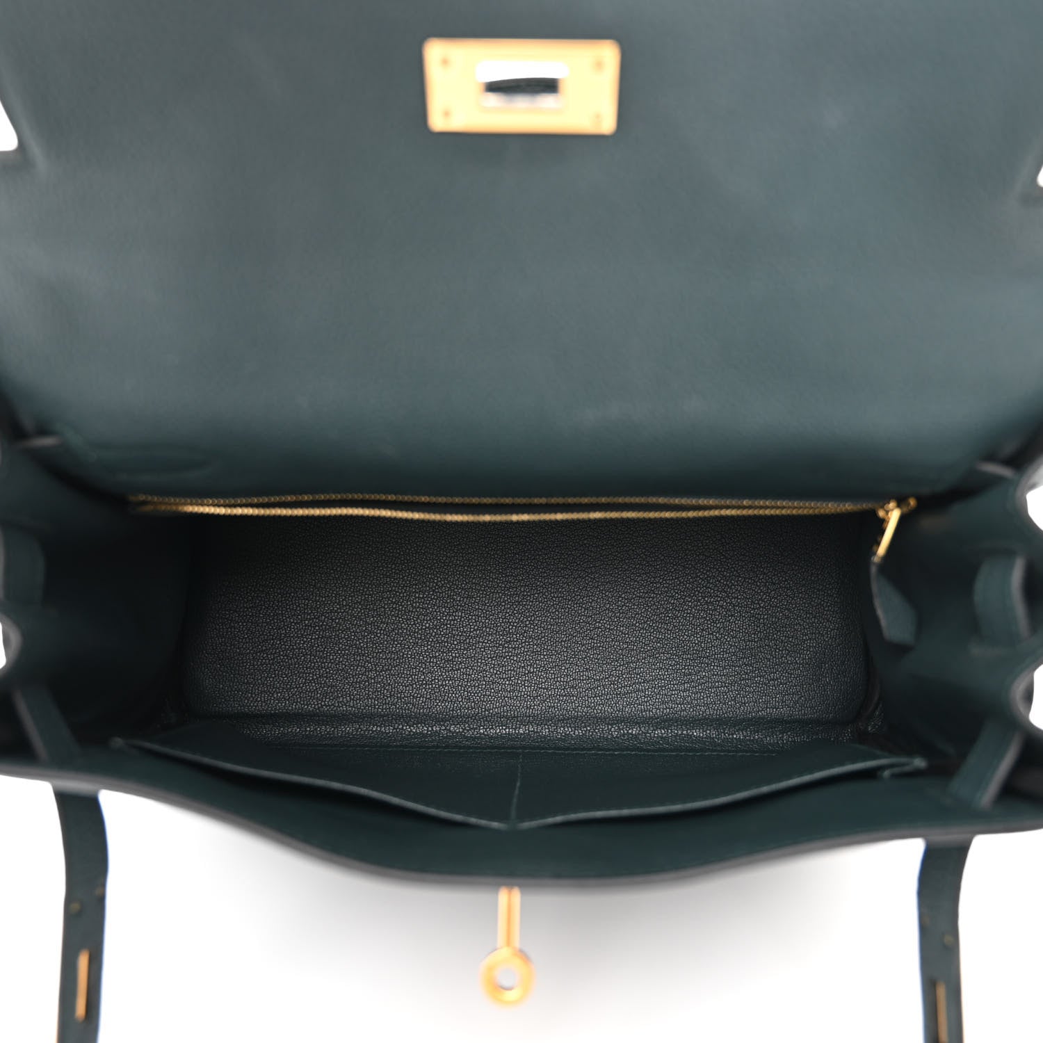 Hermes Togo Kelly Retourne 28 Vert Cypress 5 of 10