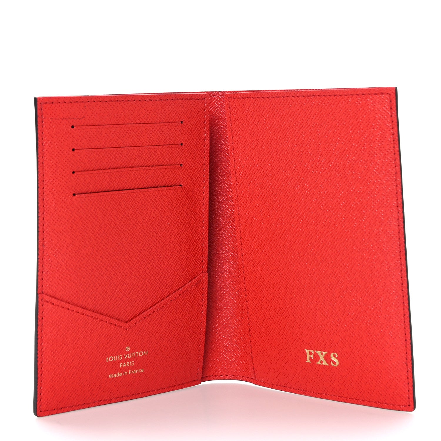 Louis Vuitton Monogram 2019 Christmas Animation Passport Cover Rouge 5 of 8