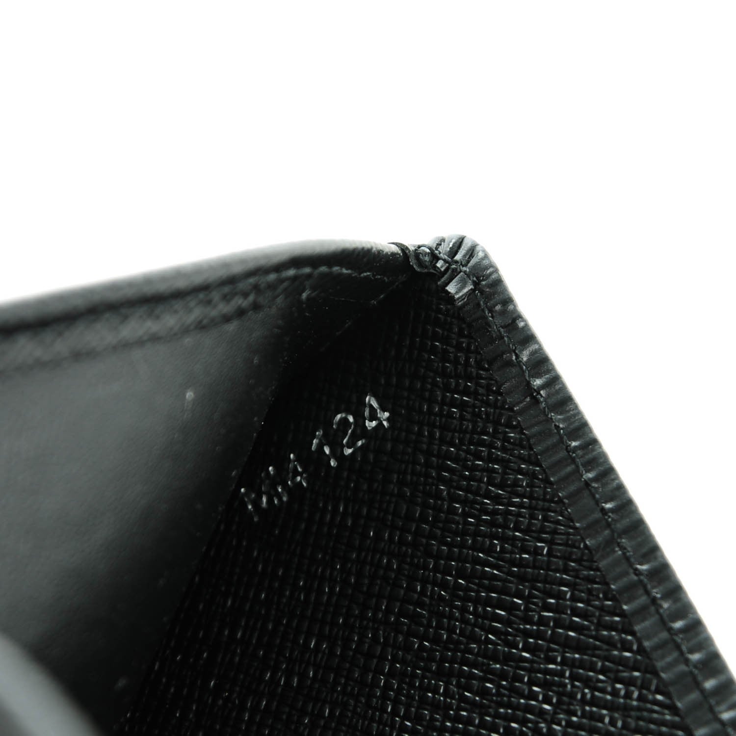 Louis Vuitton Epi French Purse Wallet Black 7 of 7