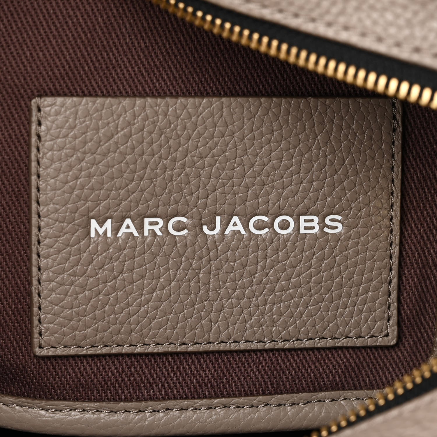 Marc Jacobs Grained Calfskin Medium The Tote Bag Cement 6 of 10