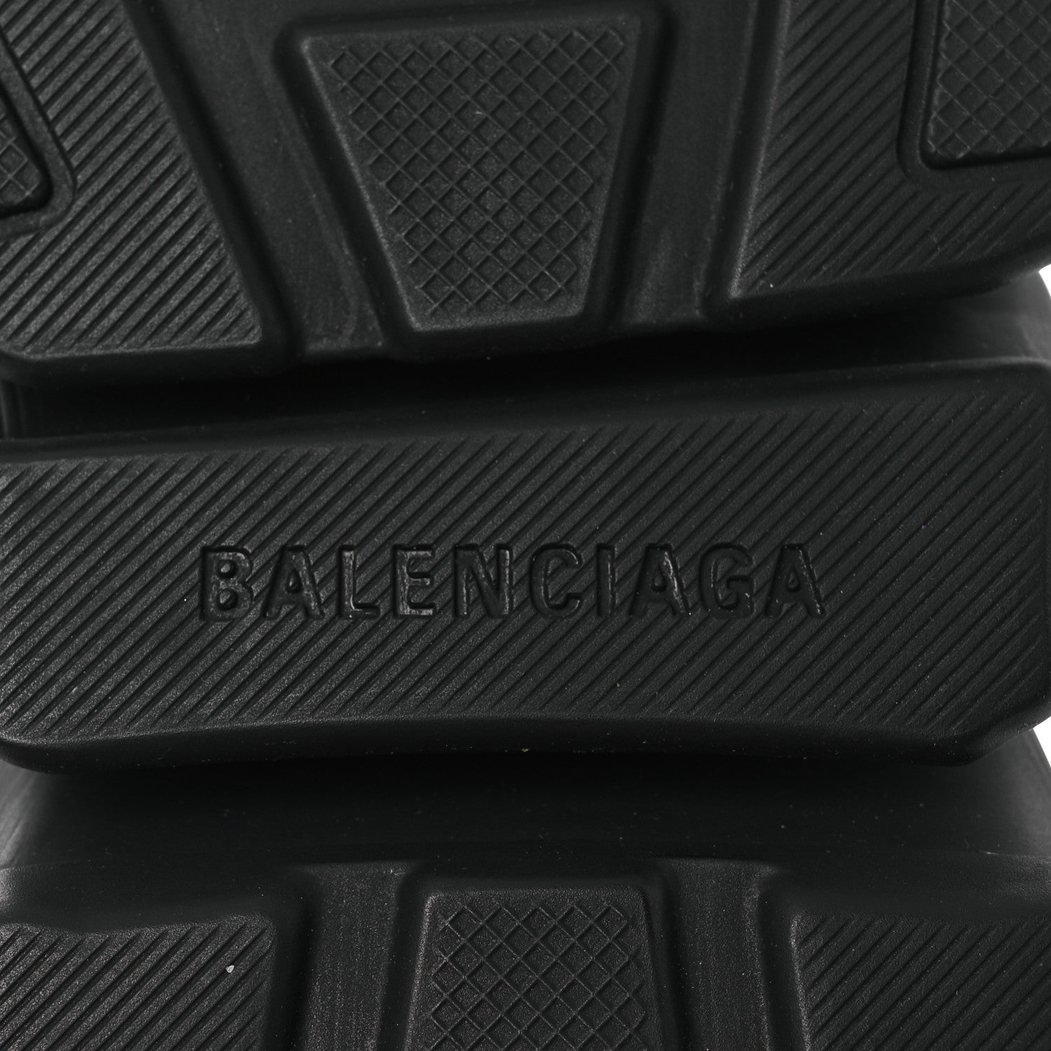 Balenciaga Technical 3D Recycled Knit Womens Speed 2.0 Slide Sandals 39 Black 8 of 11