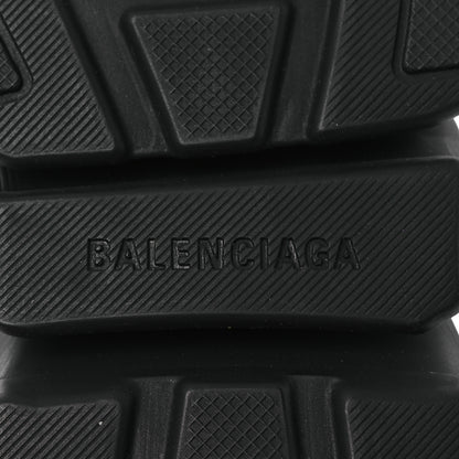Balenciaga Technical 3D Recycled Knit Womens Speed 2.0 Slide Sandals 39 Black 8 of 11