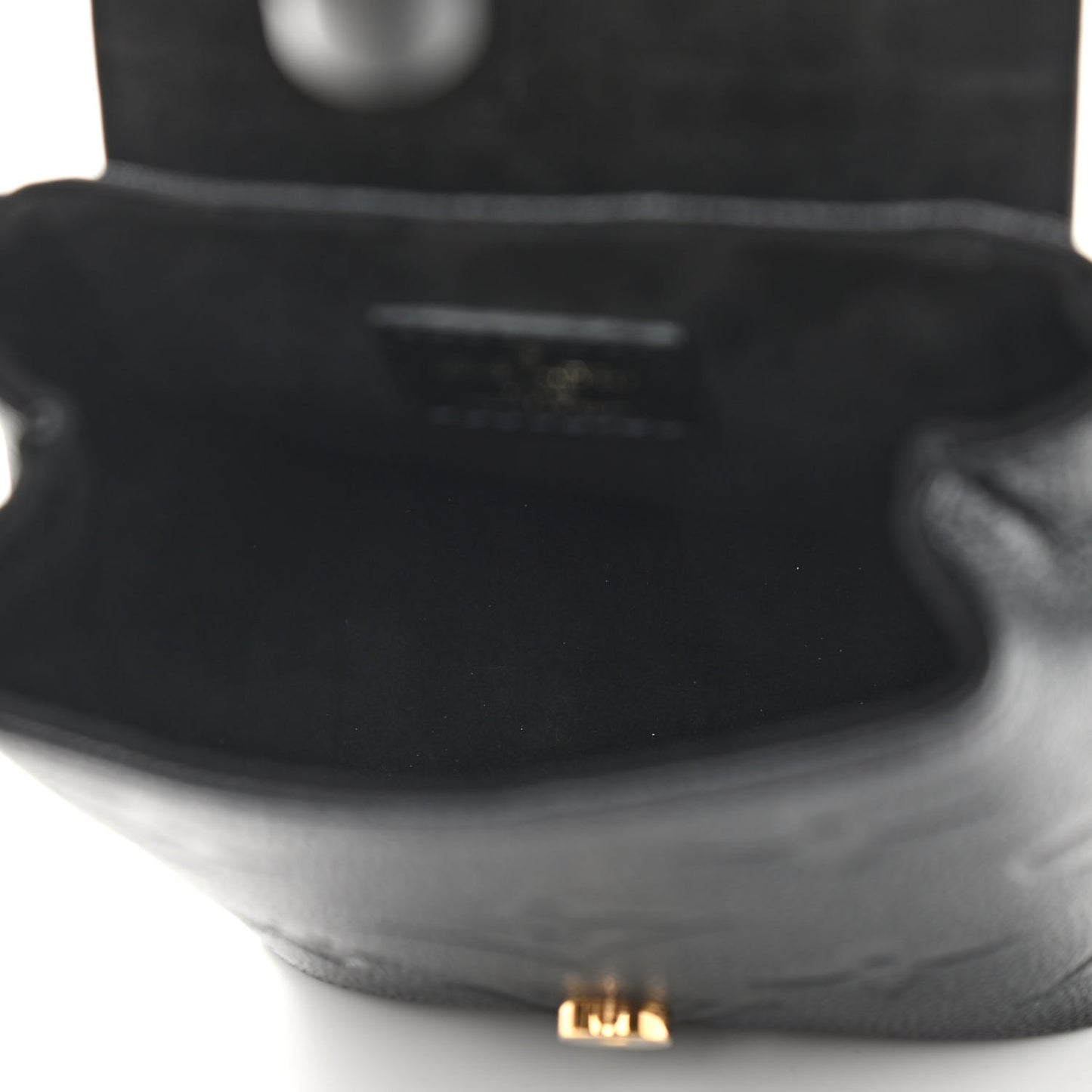 Empreinte Monogram Giant Tiny Backpack Black