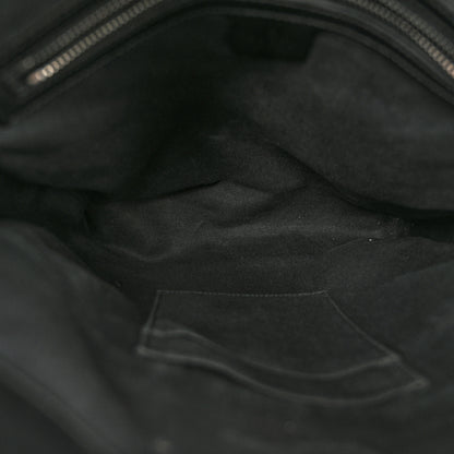 Gucci GG Supreme Monogram Web Small Flat Messenger Bag Black Grey 5 of 11
