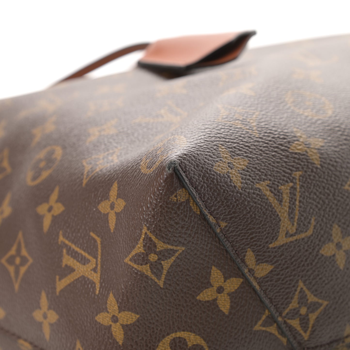 Monogram Flower Hobo Caramel