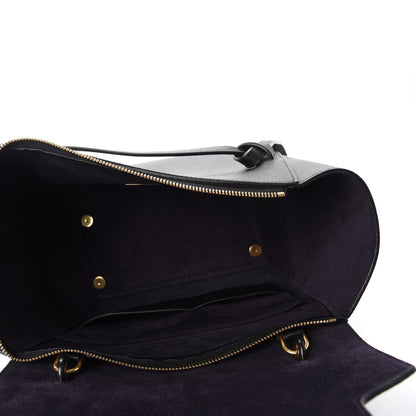 Celine Grained Calfskin Mini Belt Bag Black 5 of 10