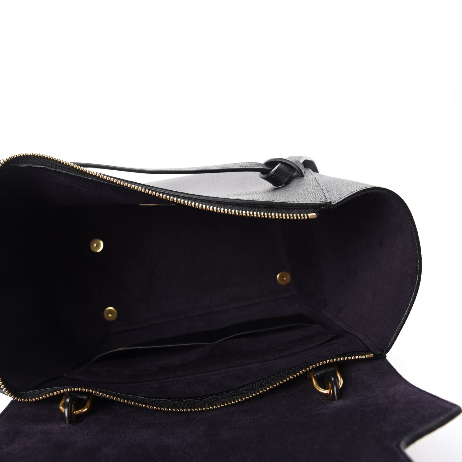 Celine Grained Calfskin Mini Belt Bag Black 5 of 10