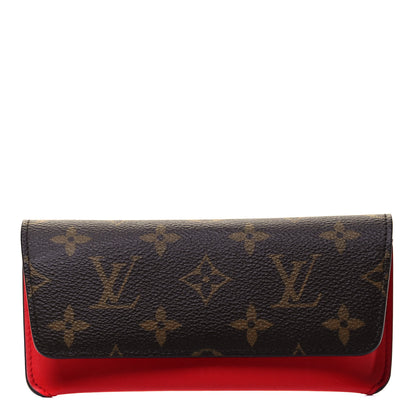 Louis Vuitton Monogram Woody Sunglass Case Rouge 1 of 6