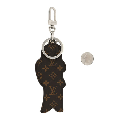 Louis Vuitton Monogram Fish Bag Charm Key Holder 2 of 5