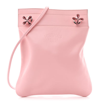 Hermes Milo Lambskin Swift Mini Aline Rose Sakura 1 of 12