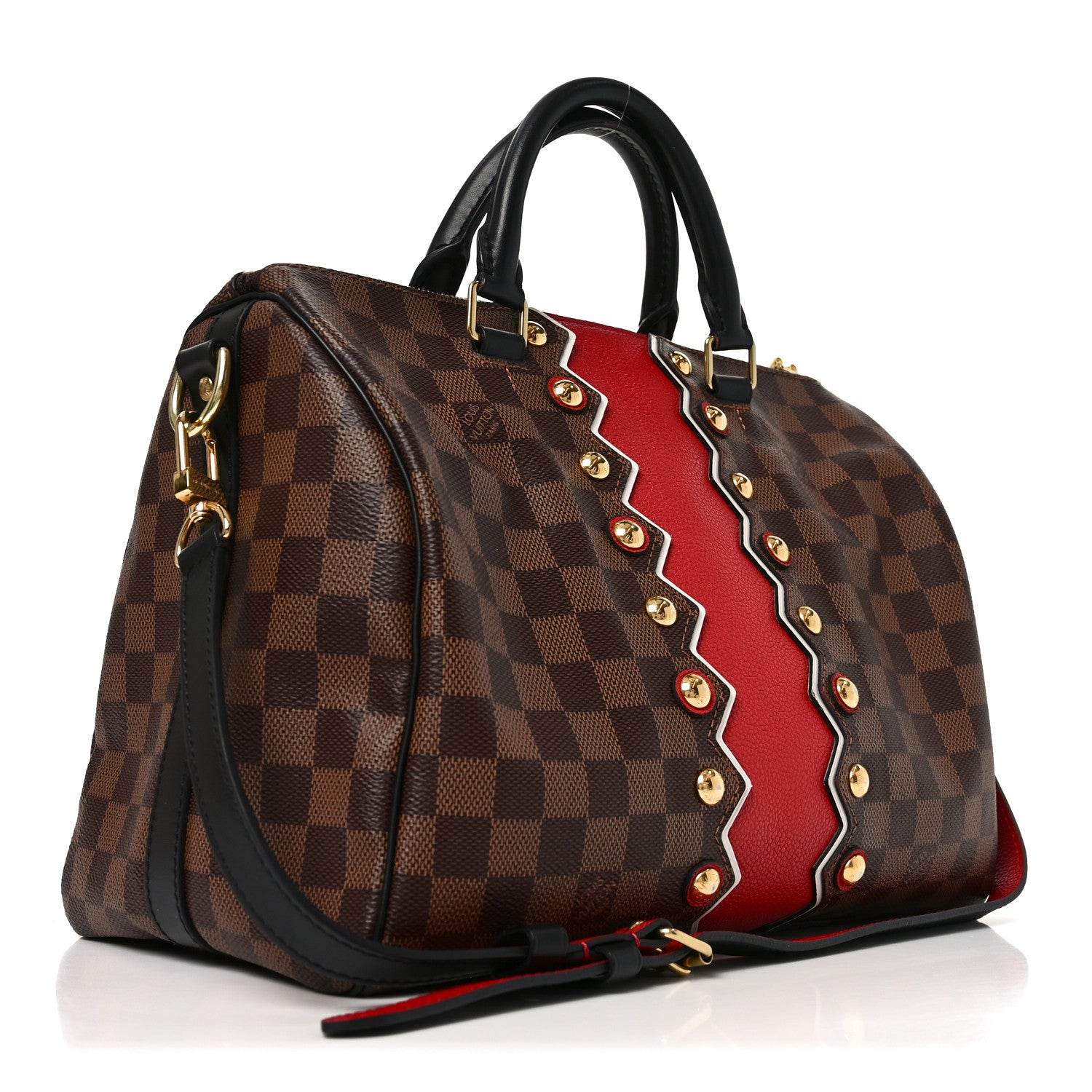 Louis Vuitton Damier Ebene Karakoram Speedy Bandouliere 30 2 of 8