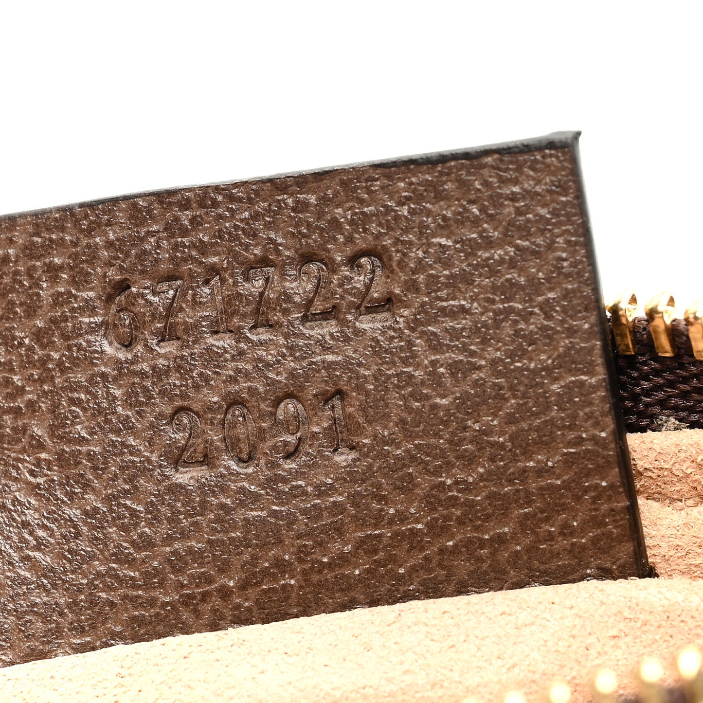 GG Supreme Monogram Web Ophidia Key Case Beige New Acero