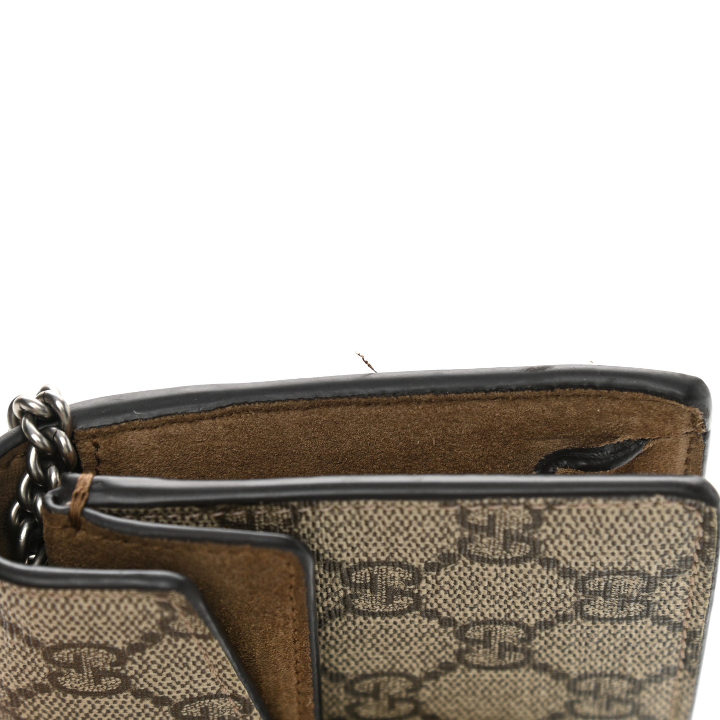 GG Supreme Monogram Super Mini Dionysus Shoulder Bag Taupe