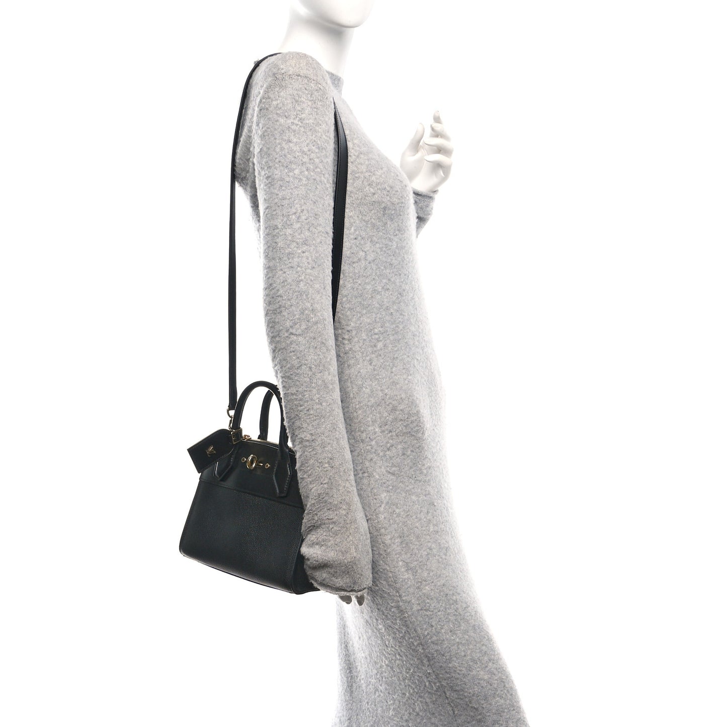 Calfskin City Steamer Mini Black