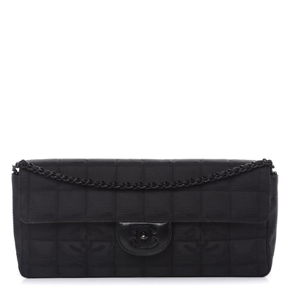 Chanel Nylon Travel East West Flap Black 1 of 14