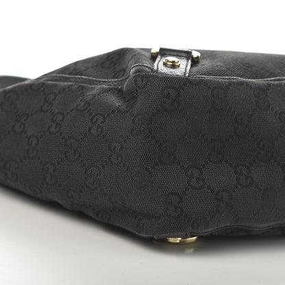 Gucci Monogram Small Abbey Tote Black 11 of 12