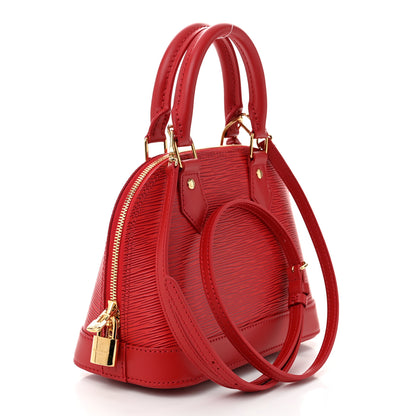 Louis Vuitton Epi Alma BB Carmine 3 of 10
