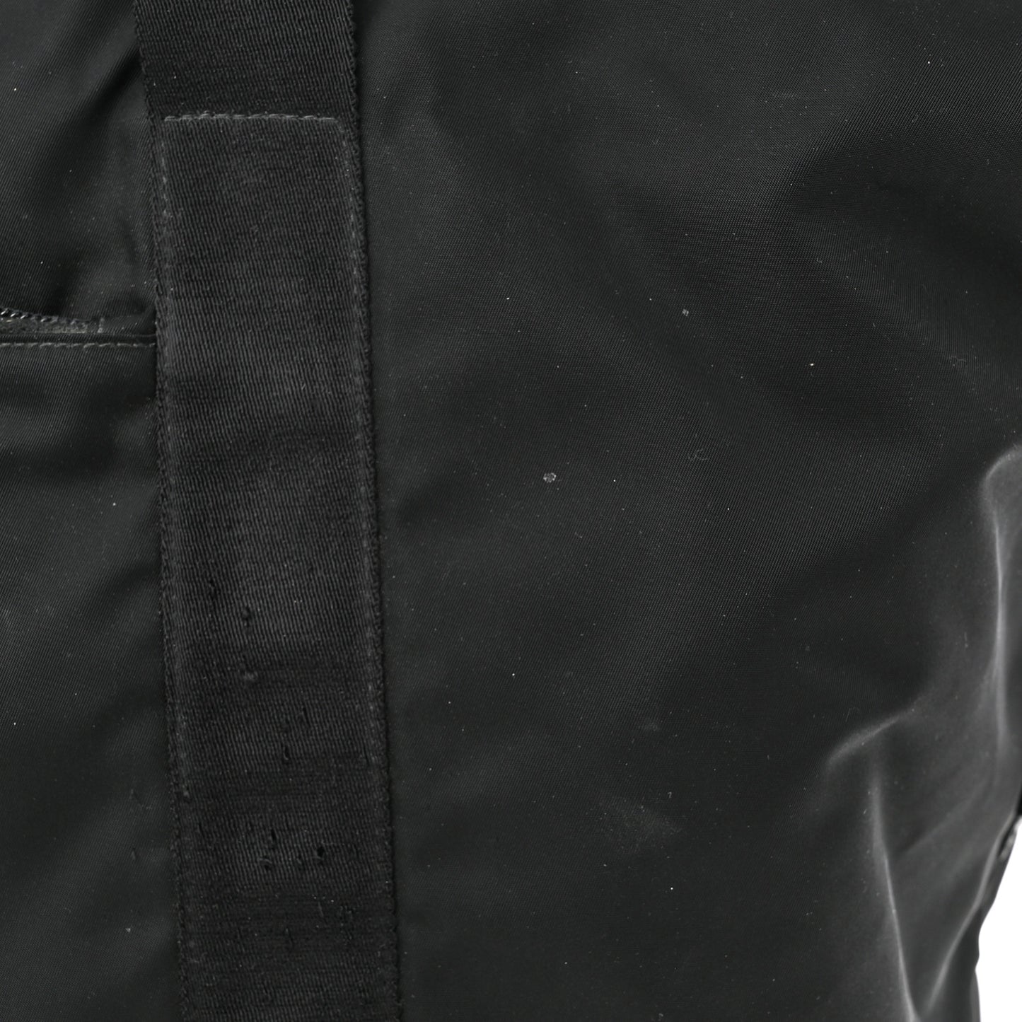 Tessuto Nylon Saffiano Carry On Travel Bag Black