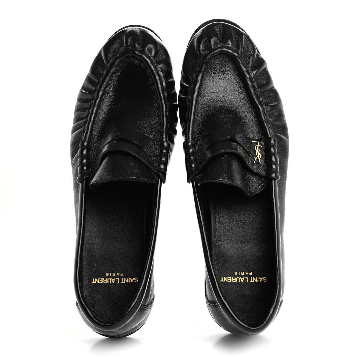 Nappa Sugar Le Loafer 15 Penny Slippers 40.5 Black
