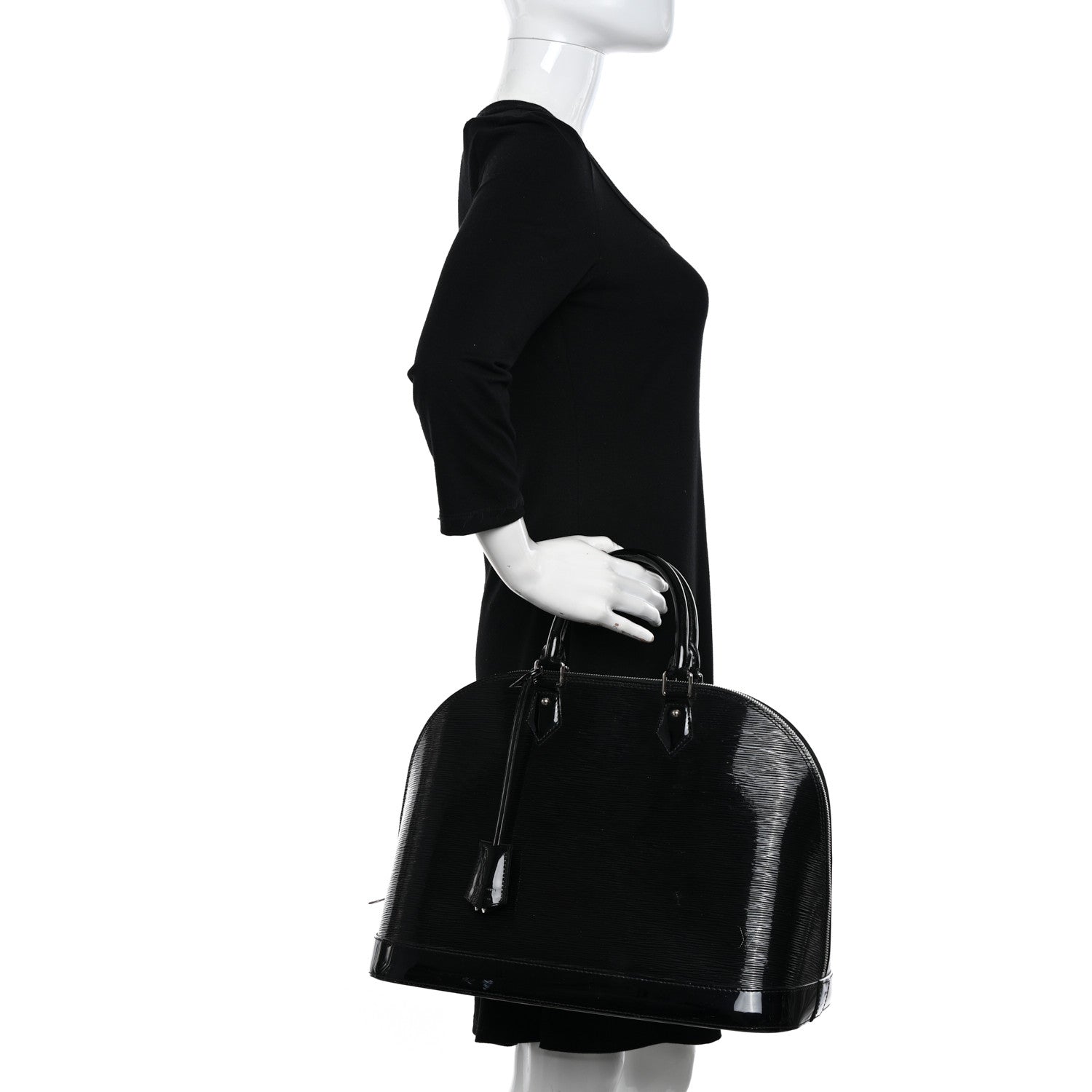 Louis Vuitton Electric Epi Alma GM Black 2 of 11