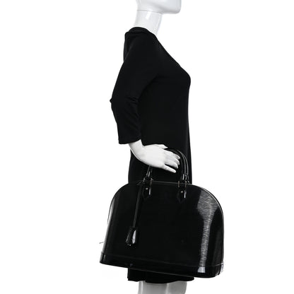 Louis Vuitton Electric Epi Alma GM Black 2 of 11
