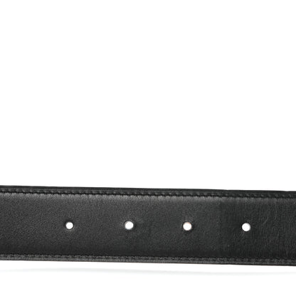 Hermes Togo Box 32mm Belt Strap 90 Orange Black 7 of 7