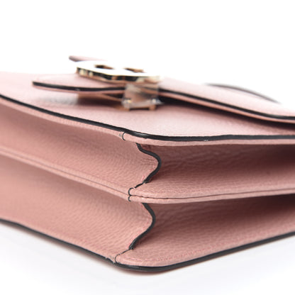 Gucci Dollar Calfskin Small Interlocking G Shoulder Bag Soft Pink 9 of 10