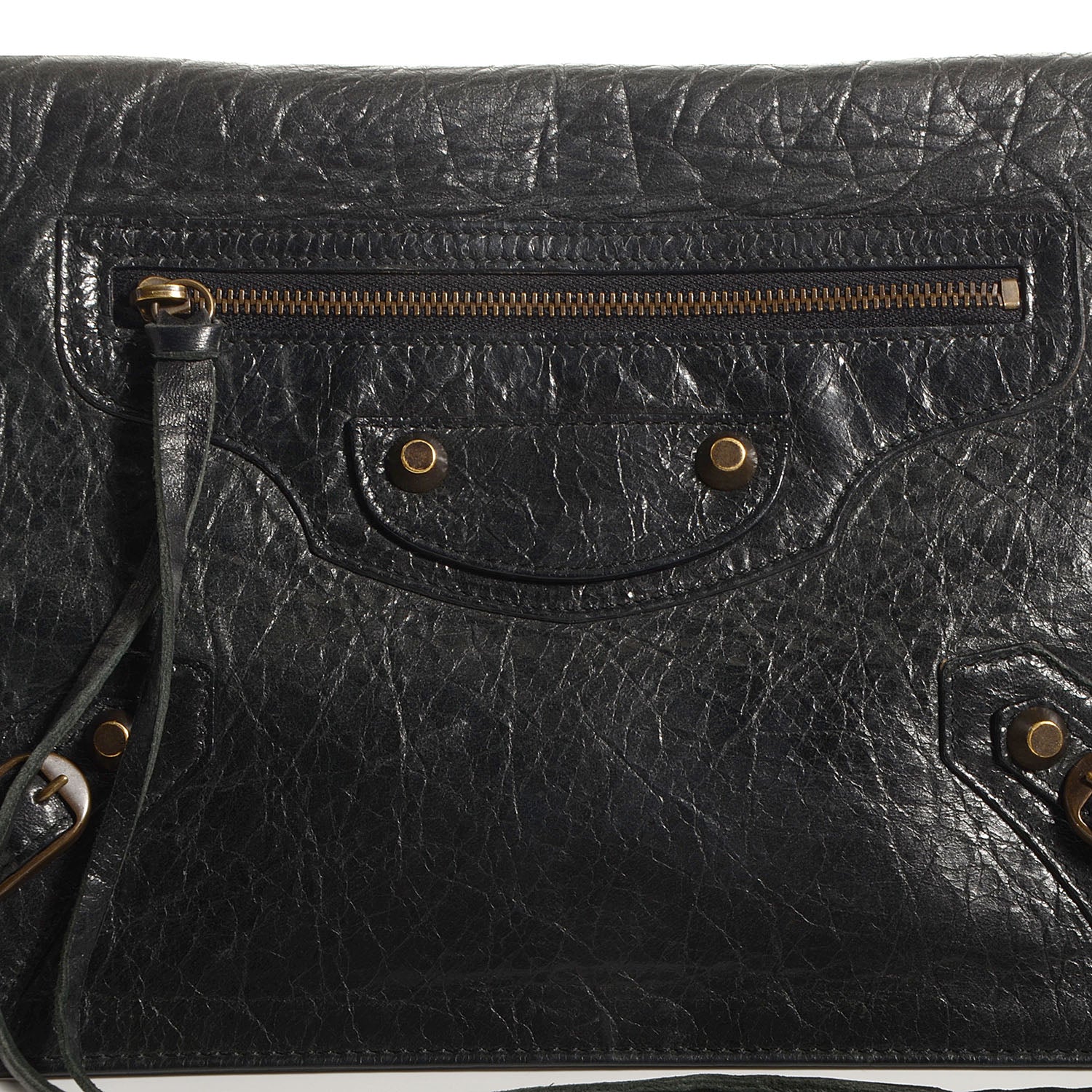 Balenciaga Agneau Classic Hardware Pochette Black 8 of 10