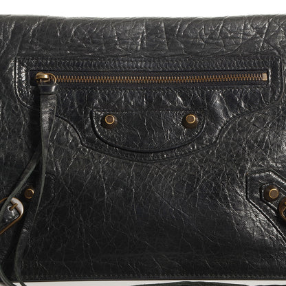 Balenciaga Agneau Classic Hardware Pochette Black 8 of 10