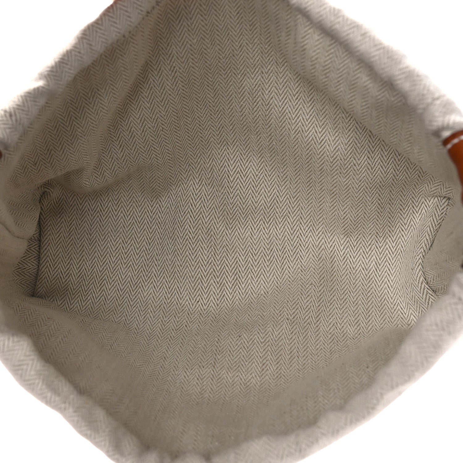 Hermes Canvas Barenia Fourbi 20 PM Pouch Naturel Fauve 4 of 9