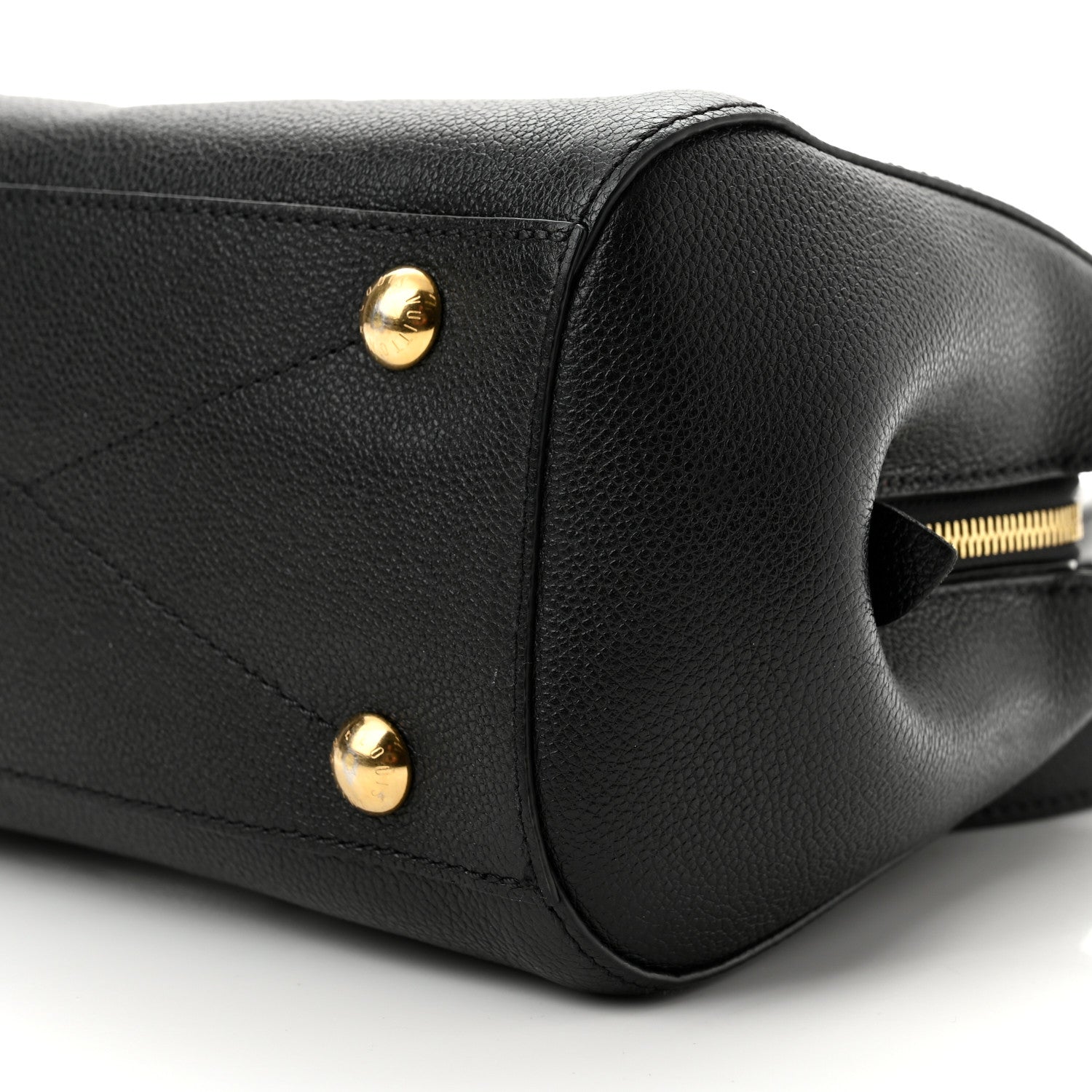 Louis Vuitton Empreinte Monogram Giant Montaigne BB Black Beige 9 of 9