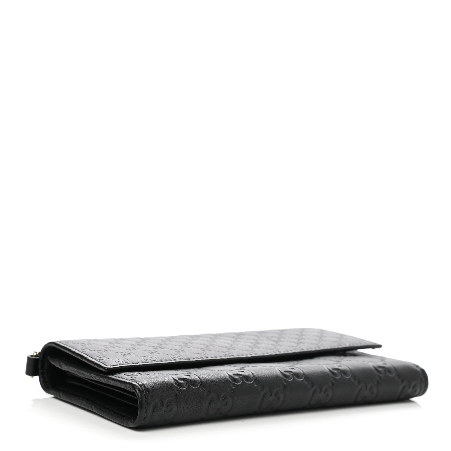 Gucci Guccissima Signature Microguccissima Bree Continental Wallet Black 5 of 10