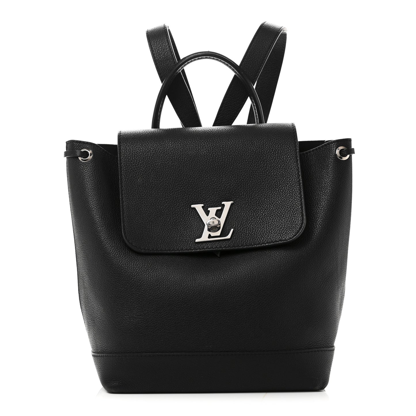 Louis Vuitton Calfskin Lockme Backpack Black 1859126 – FASHIONPHILE