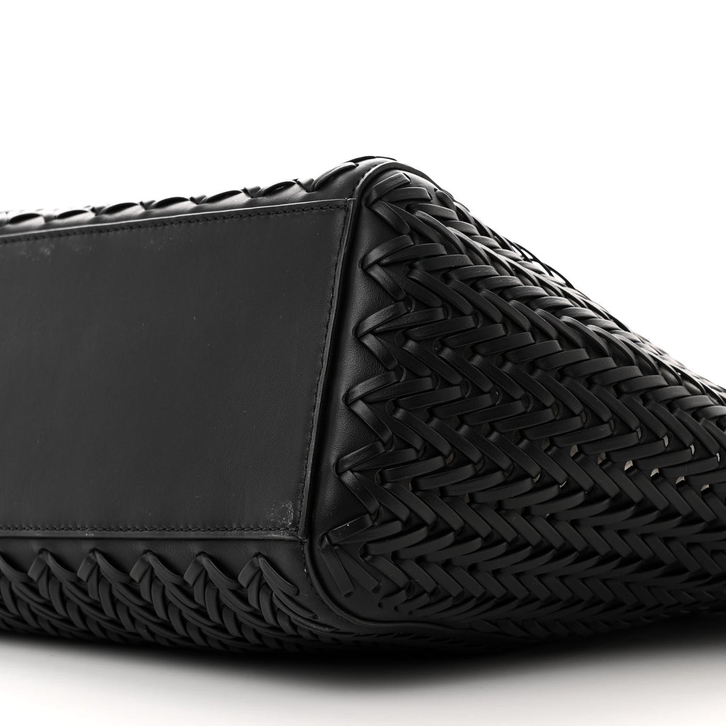 Vitello Grace Woven Medium Fendi Origami Black