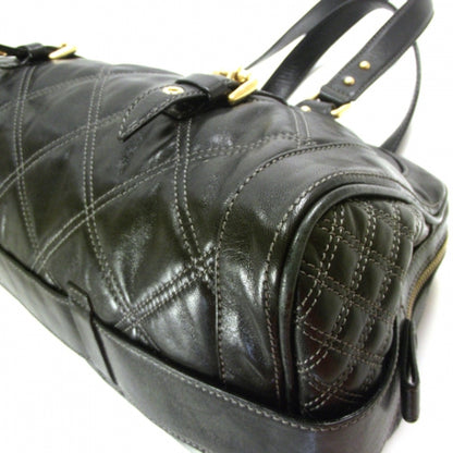 Marc Jacobs Leather Quilted Emily Bowler Black 5 of 12