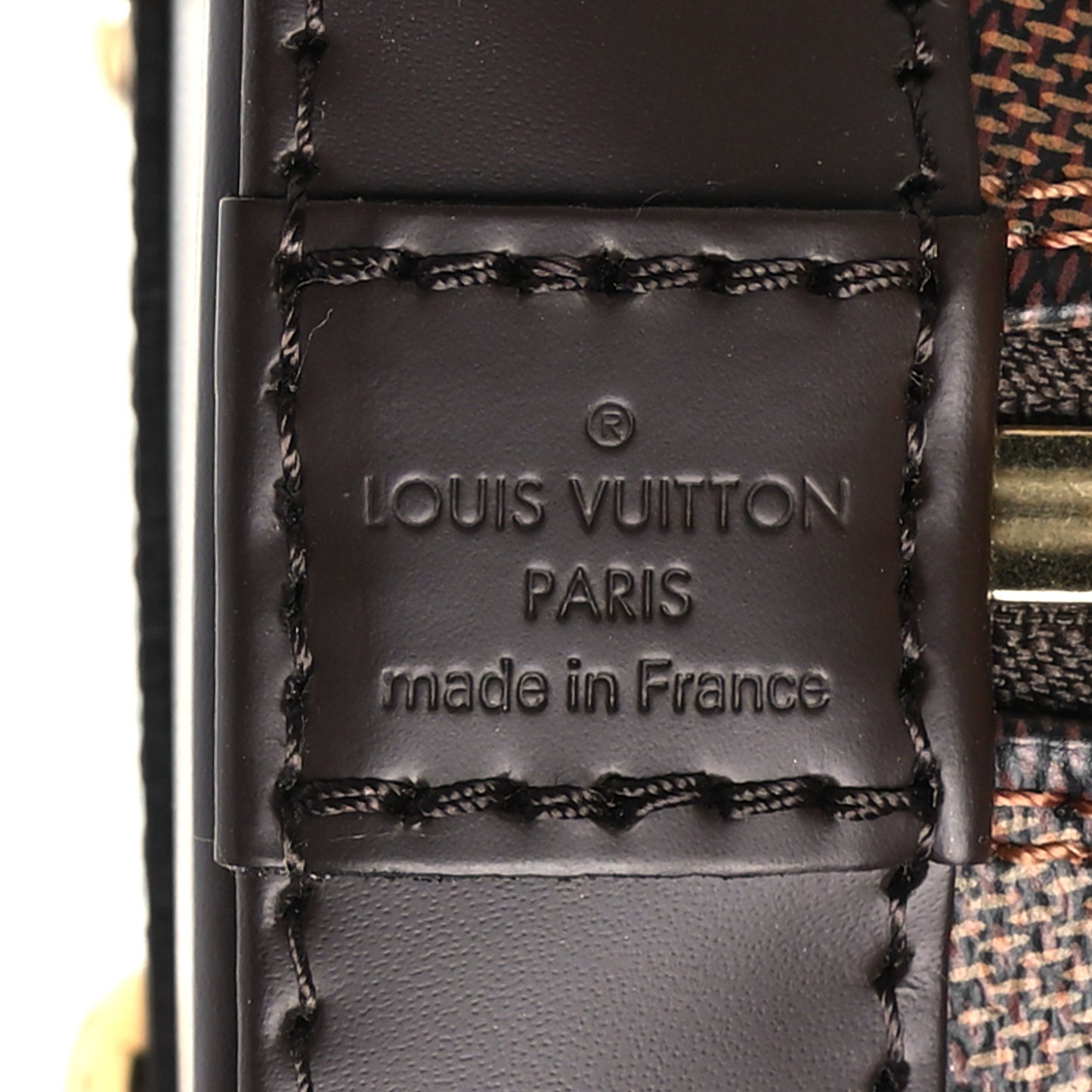 Damier Ebene Alma BB