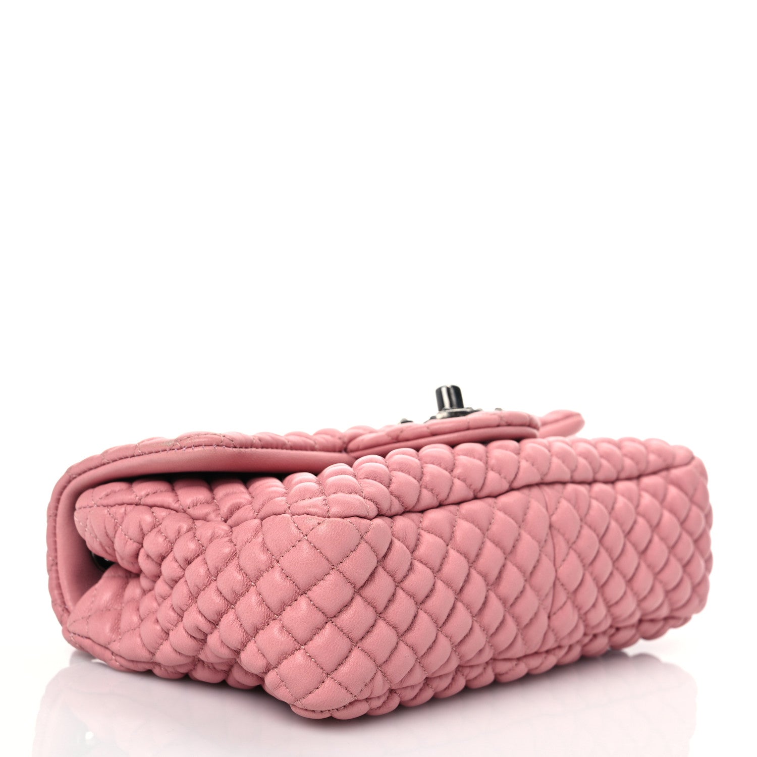 Chanel Calfskin Micro Quilted Mini Flap Pink 3 of 8