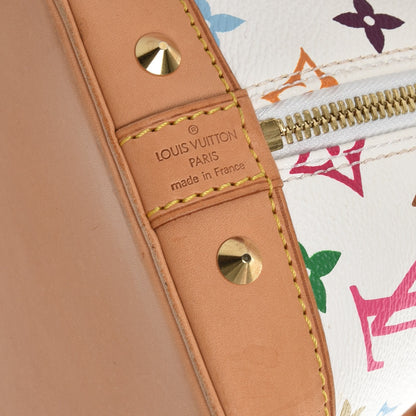 Louis Vuitton Monogram Multicolor Alma White 6 of 14