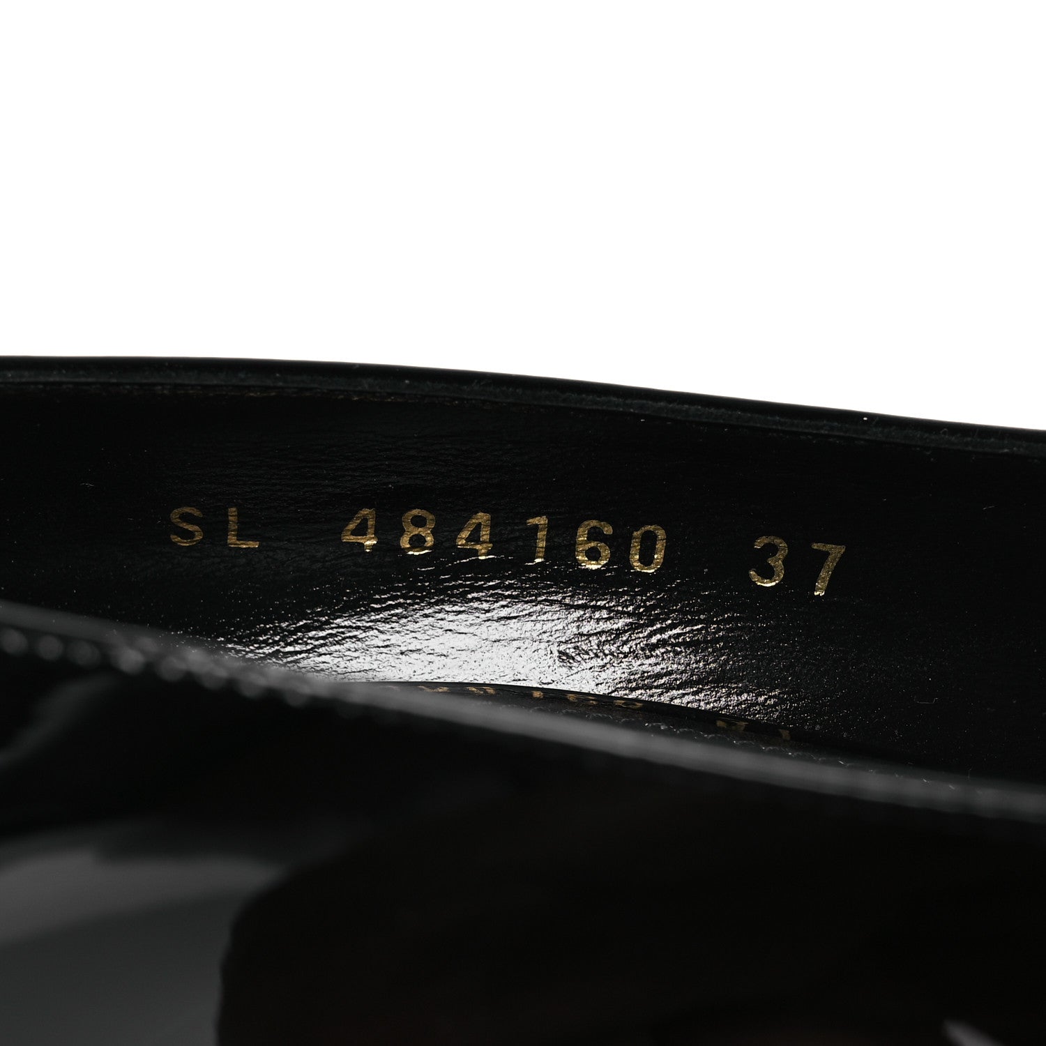 Saint Laurent Patent Opyum 85 Pumps 37 Black 10 of 12