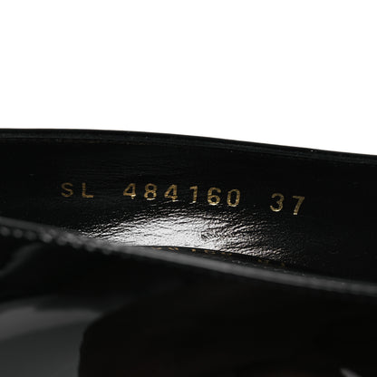 Saint Laurent Patent Opyum 85 Pumps 37 Black 10 of 12