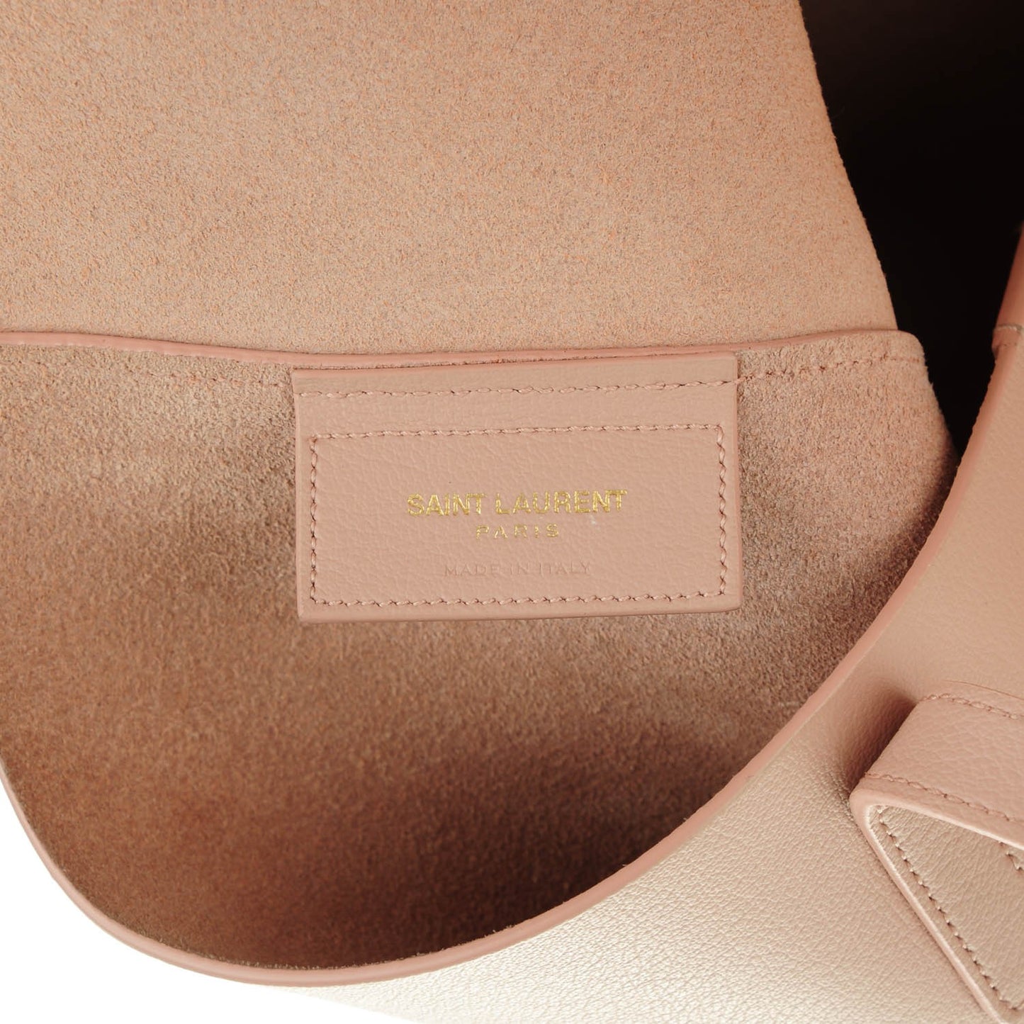 Calfskin Large Shopping Tote Pale Blush