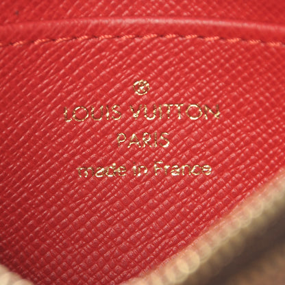 Louis Vuitton Damier Ebene Complice Trunks and Bags Key Pouch Red 6 of 8