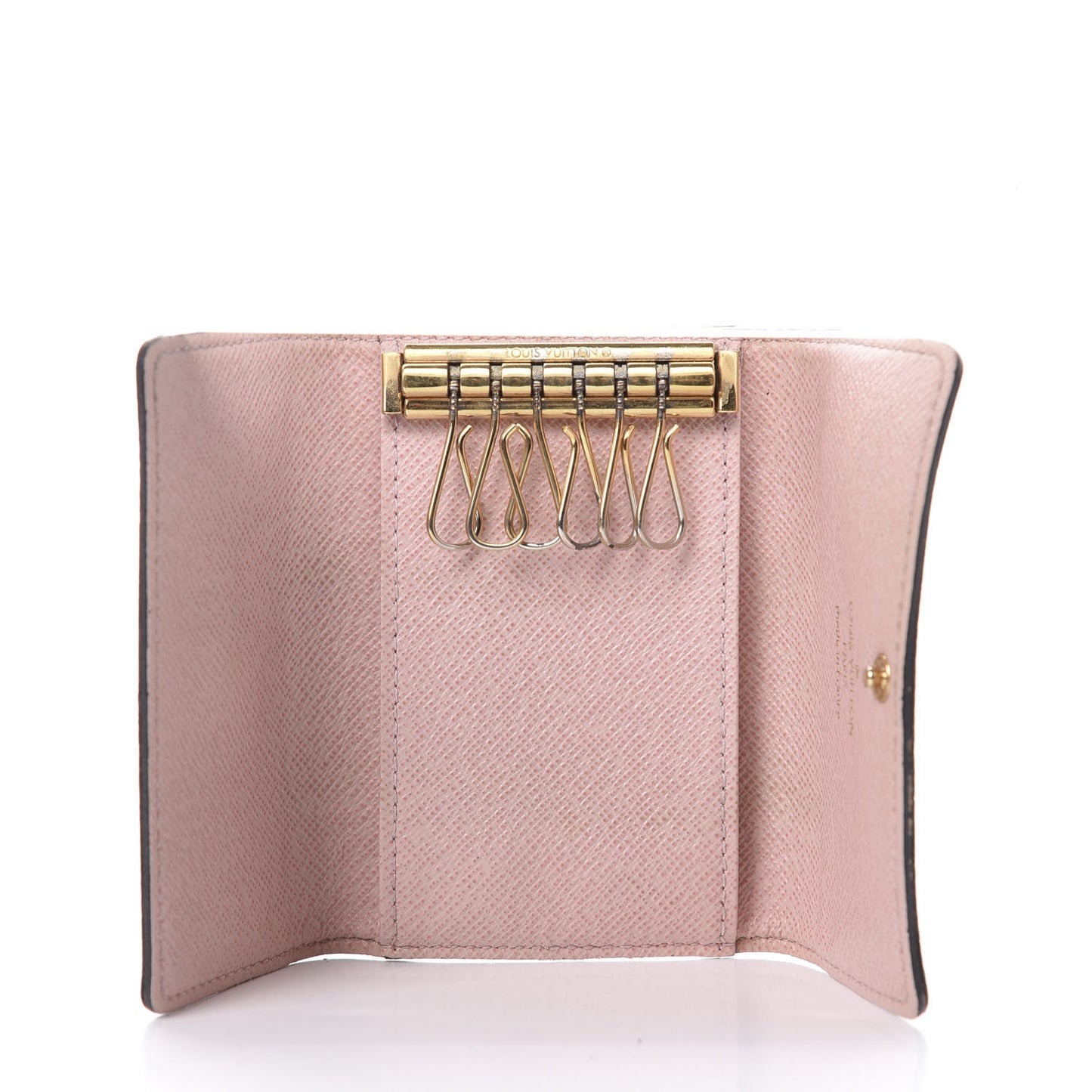 Monogram Multicles 6 Key Holder Rose Ballerine