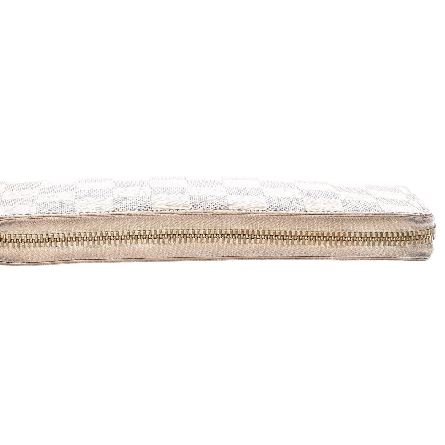Damier Azur Clemence Wallet Rose Ballerine