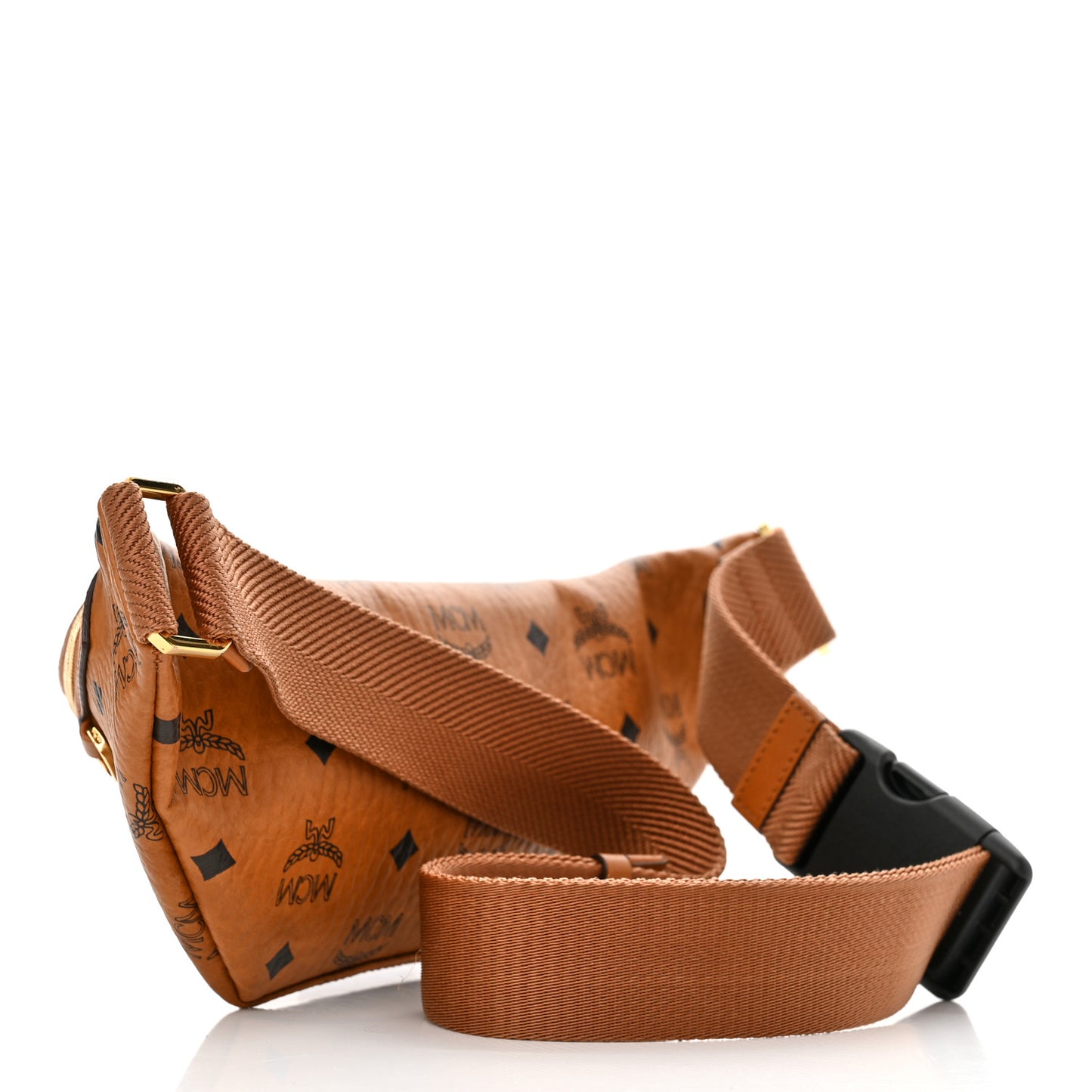 Visetos Small Fusten Belt Bag Cognac
