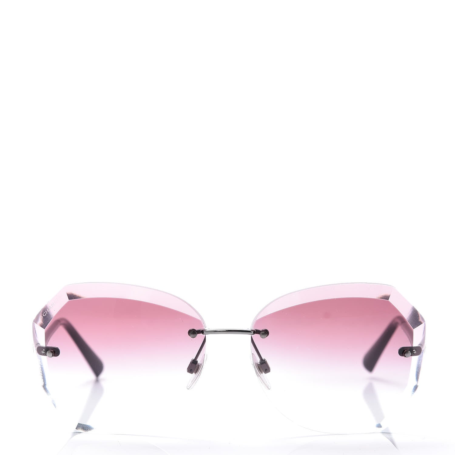 Chanel Metal Spring Round Sunglasses 4220 Pink 2 of 7