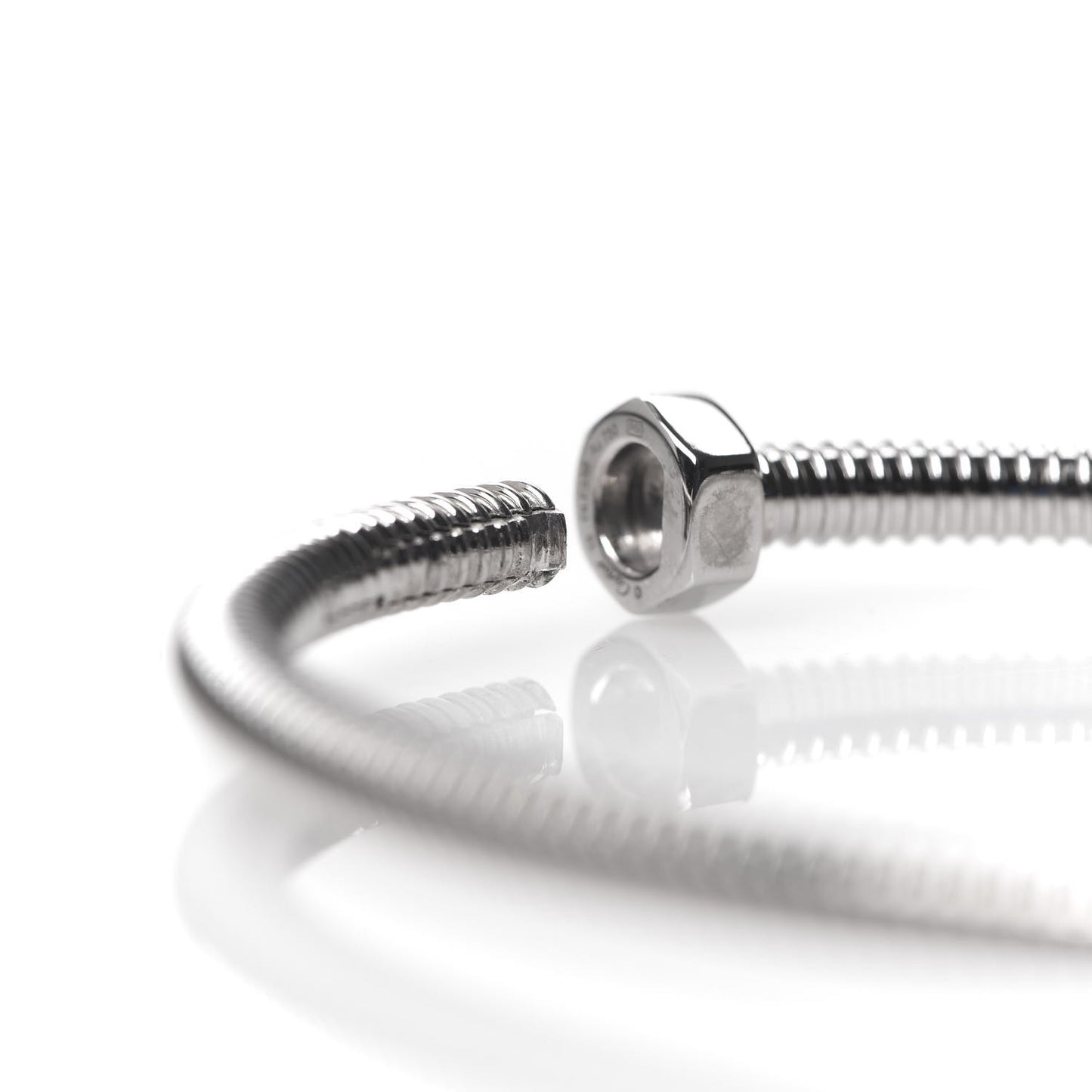 18K White Gold Ecrou de Cartier Bracelet 18