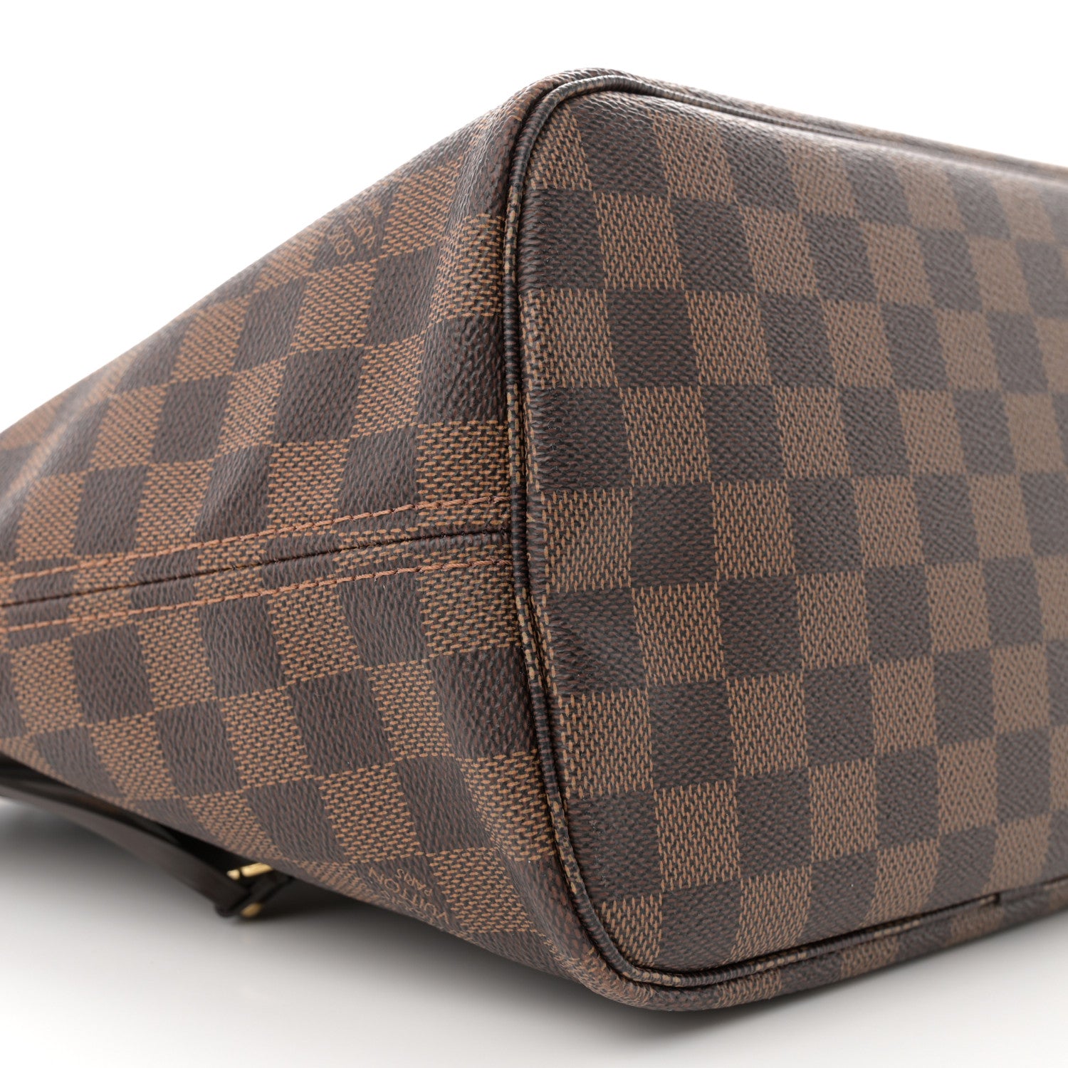 Louis Vuitton Damier Ebene Neo Neverfull MM Rose Ballerine 9 of 10
