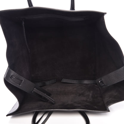 Celine Supple Calfskin Medium Phantom Luggage Black 5 of 11